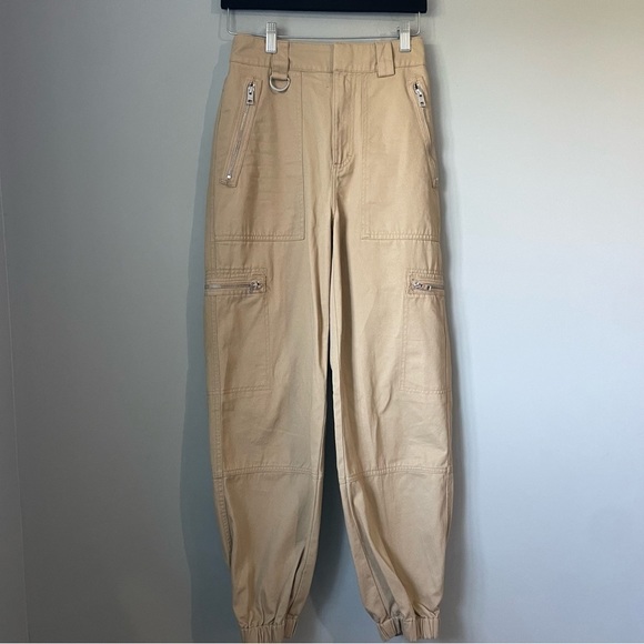 ARITZIA TNA Azure Skies Cargo Jogger Olive Beig small - Picture 5 of 16